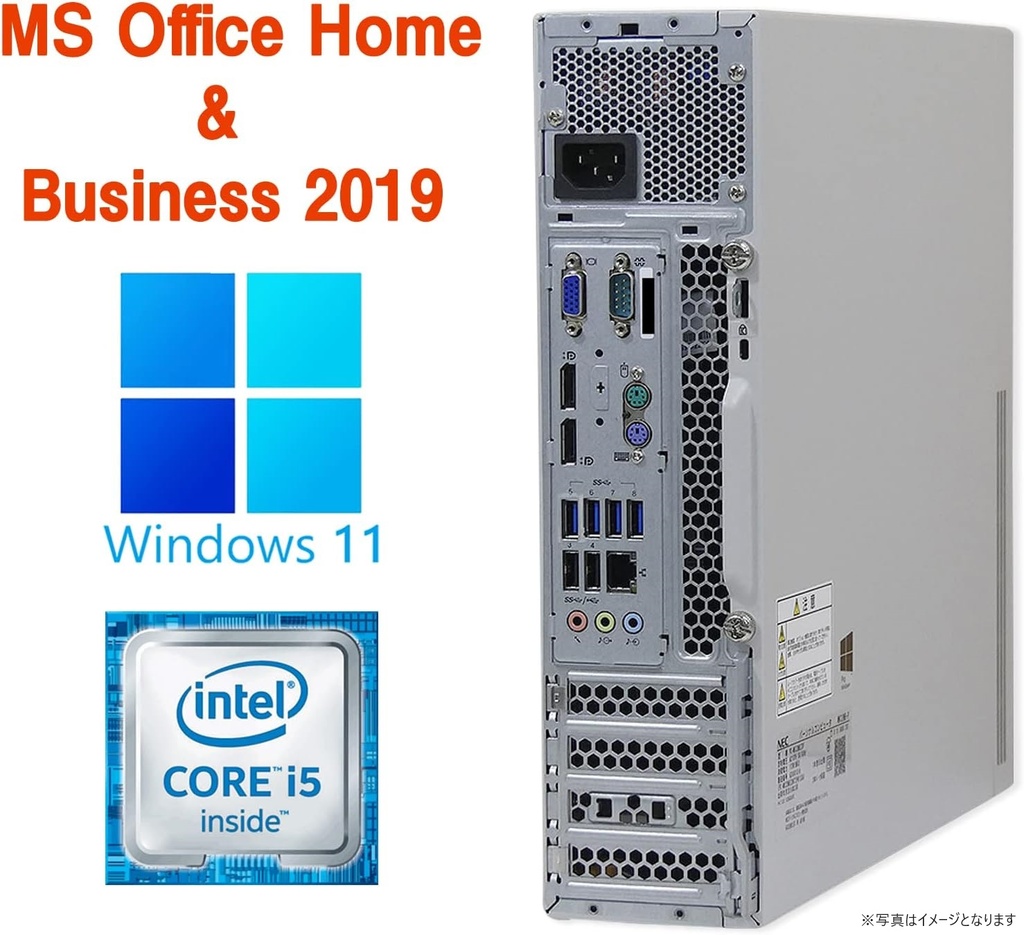 NEC デスクトップPC MK32/Win 11 Pro/MS Office H&B 2019/Core i3-6100 ...